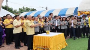 พิธีเปิดโครงการเฉลิมพระเกียรติฯ สร้างบ้านให้ผู้พิการและผู้ยากไร้ จ.บุรีรัมย์